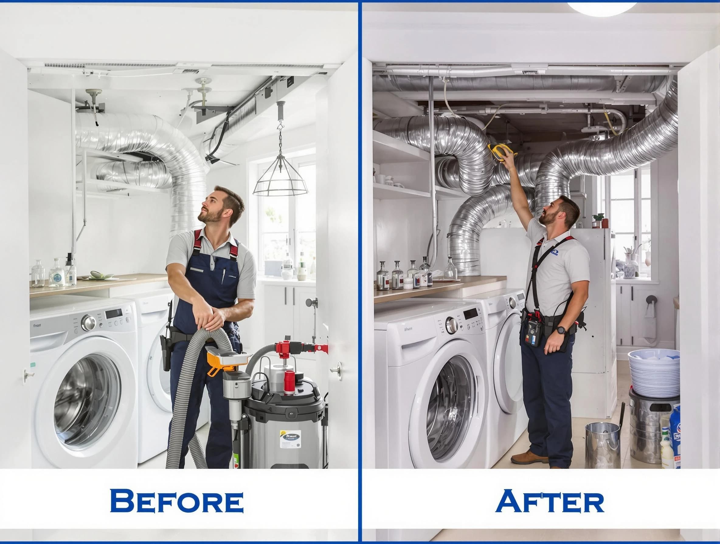 Expert gas dryer vent cleaning by Holly Springs Dryer Vent Cleaning in Holly Springs