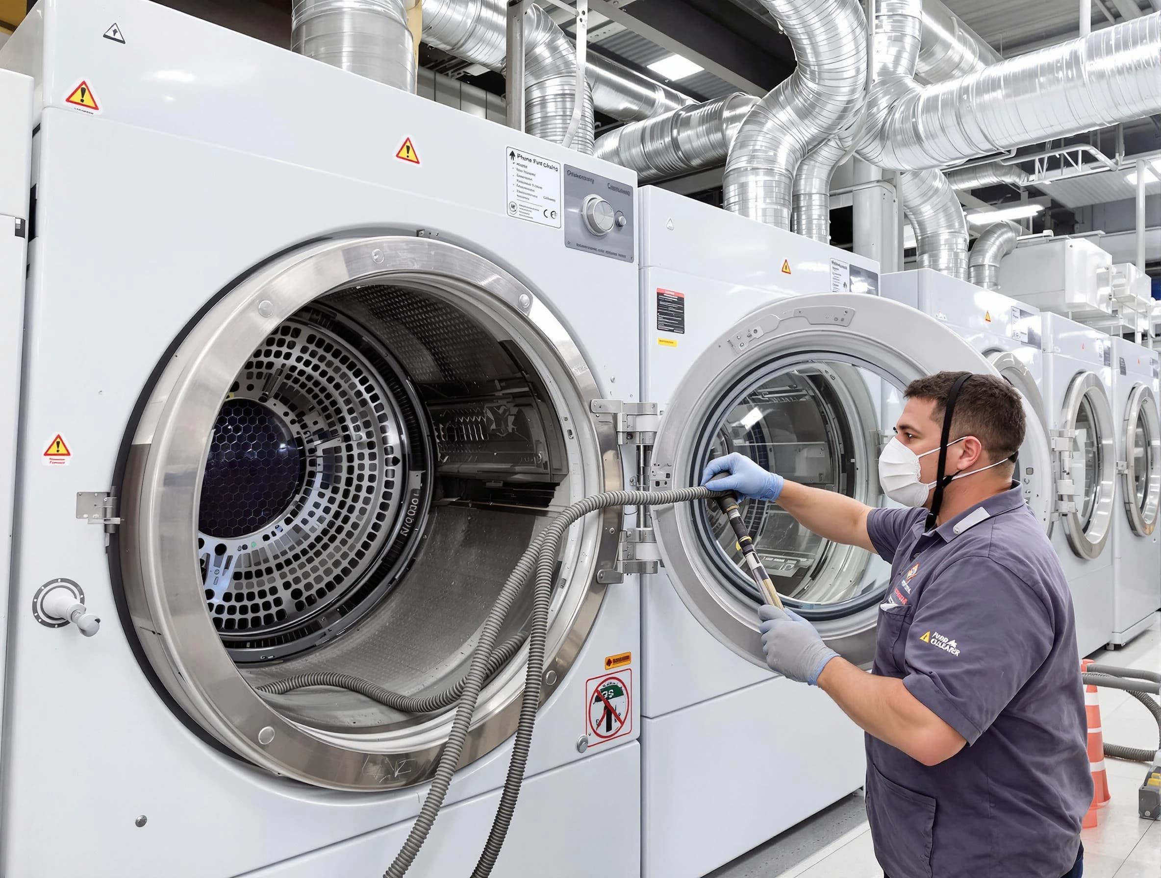 Industrial-grade dryer vent cleaning by Holly Springs Dryer Vent Cleaning in Holly Springs