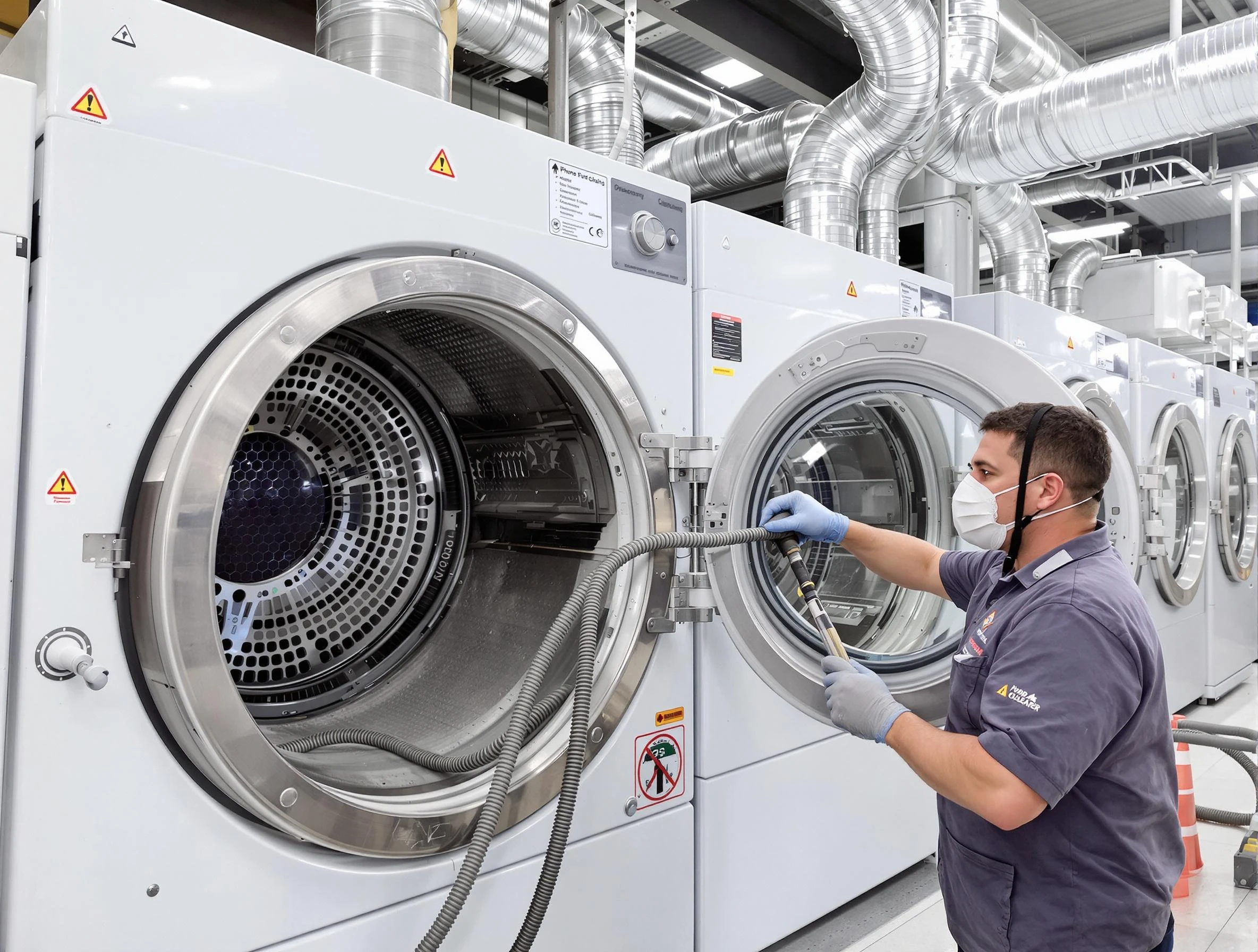 Industrial-grade dryer vent cleaning by Holly Springs Dryer Vent Cleaning in Holly Springs